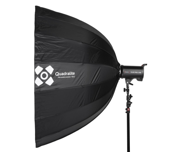 Quadralite Softbox Hexadecagon 150 - 659199 - zdjęcie 3